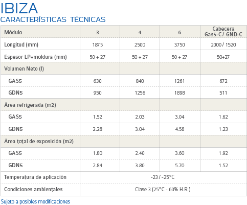 caracteristicas tecnicas ibiza superfresc