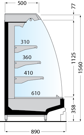 dimensiones velate superfresc